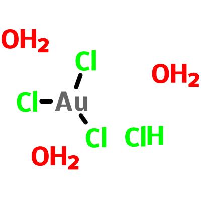 四氯金酸三水合物 16961-25-4 AuCl4H7O3 氯金酸(水合)