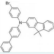 N-[1,1`-联苯]-4-基-N-(4-溴苯肼)-9,9-二甲基-9H-芴-2-胺 1246562-40-2 C33H26BrN