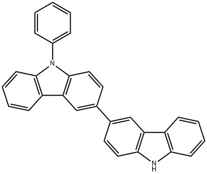 9-苯基-9H,9H-3,3-咔唑_CAS:1060735-14-9
