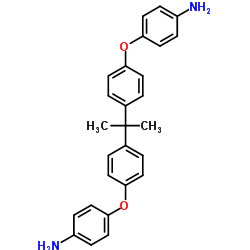 2,2-双[4-(4-氨基苯氧基)苯基]丙烷 CAS 13080-86-9 C27H26N2O2