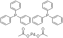 CAS 登录号：14588-08-0, 三苯基膦醋酸钯