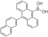 CAS 登录号：597554-03-5, 10-(2-萘基)蒽-9-硼酸
