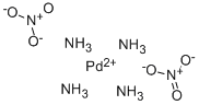 CAS 登录号：13601-08-6， 四氨合钯(II) 硝酸盐