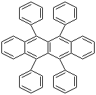 CAS 登录号：517-51-1, 红荧烯, 5,6,11,12-四苯基并四苯