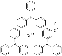 CAS 登录号：15529-49-4, 三苯基膦氯化钌, 三(三苯基膦)二氯化钌