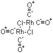 CAS 登录号：14523-22-9 (14404-25-2), 四羰基二氯化二铑