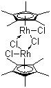 CAS 登录号：12354-85-7, 二氯(五甲基环戊二烯基)合铑(III)二聚体