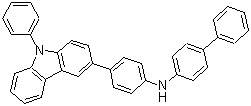 CAS 登录号：1160294-96-1, N-[4-(9-苯基-9H-咔唑-3-基)苯基]-[1,1'-联苯]-4-胺