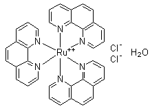 CAS 登录号：304695-79-2, 二氯三(1,10-菲咯啉)钌水合物