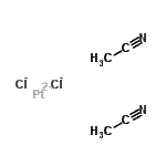 CAS 登录号：13869-38-0， 铂(2+)氯化物-乙腈(1:2:2)