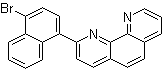 CAS 登录号：1853997-27-9, 2-(4-溴-1-萘基)-1,10-菲咯啉