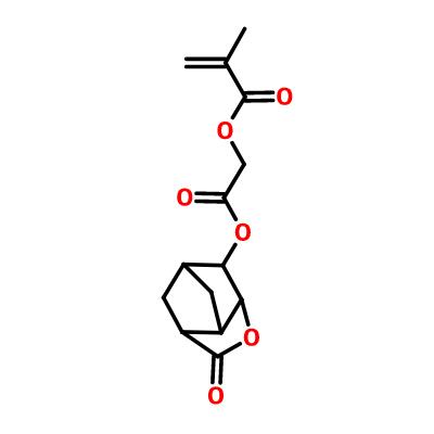 2-oxo-2-((2-oxohexahydro-2H-3,5-methanocyclopenta[b]furan-6-yl)oxy)ethyl methacrylate[347886-81-1]C14H16O6