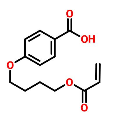 4-(4-(丙烯酰氧基)丁氧基)苯甲酸[69260-42-0]C14H16O5