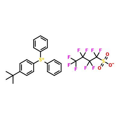 二苯基 4-叔丁基苯基锍九氟丁烷磺酸盐 _CAS: 258872-05-8