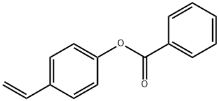 Phenol, 4-ethenyl-, 1-benzoate_CAS:32568-59-5