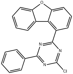 2-氯-4-(1-二苯并呋喃基)-6-苯基-1,3,5-三嗪_CAS:1883265-32-4